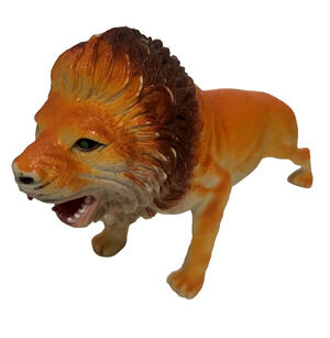 African Lion Jungle Safari Zoo Wild Animal Figure Action Toy Plastic PVC 6”long